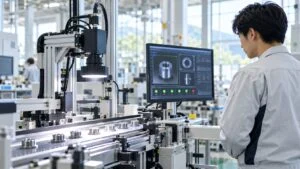 生産ラインの画像検査装置の判定結果を確認する技術者