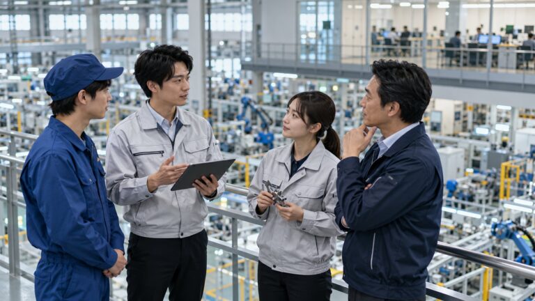 製造業のキャリアパスとは？職種別の歩み方と身につけたいスキル
