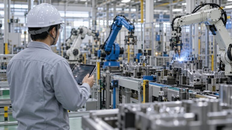 産業用ロボットとは？仕組みと基本原理を図解でわかりやすく解説