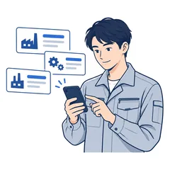 スマホで求人を見る